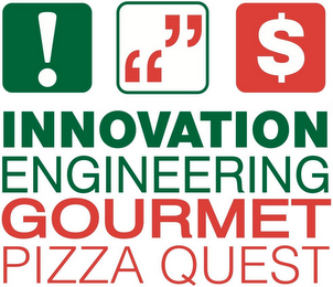 INNOVATION ENGINEERING GOURMET PIZZA QUEST logo