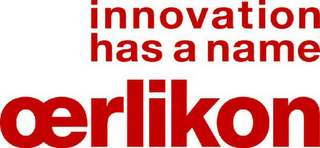 INNOVATION HAS A NAME OERLIKON logo