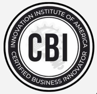 INNOVATION INSTITUTE OF AMERICA CBI CERTIFIED BUSINESS INNOVATOR logo