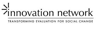 INNOVATION NETWORK TRANSFORMING EVALUATION FOR SOCIAL CHANGE logo