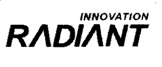INNOVATION RADIANT logo