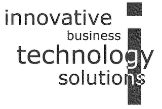 INNOVATIVE BUSINESS TECHNOLOGY SOLUTIONS logo