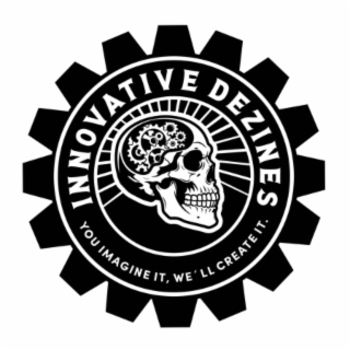 INNOVATIVE DEZINES YOU IMAGINE IT, WE'LL CREATE IT. logo