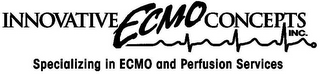 INNOVATIVE ECMO CONCEPTS INC. SPECIALIZING IN ECMO AND PERFUSION SERVICES logo