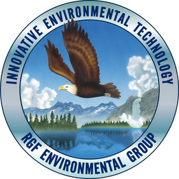 INNOVATIVE ENVIRONMENTAL TECHNOLOGY RGF ENVIRONMENTAL GROUP logo