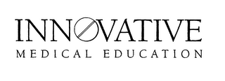 INNOVATIVE MEDICAL EDUCATION logo