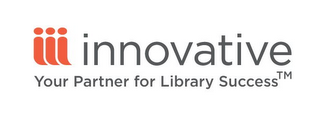INNOVATIVE - YOUR PARTNER FOR LIBRARY SUCCESS logo