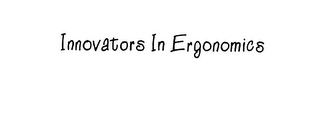 INNOVATORS IN ERGONOMICS logo