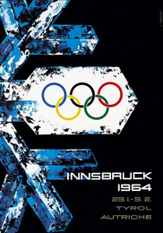 INNSBRUCK 1964 29.1-9.2. TYROL AUTRICHE logo