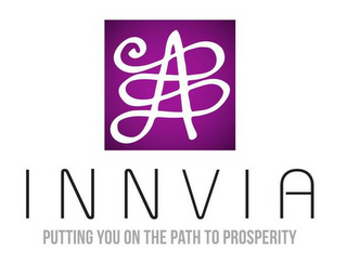 INNVIA PUTTING YOU ON THE PATH TO PROSPERITY logo