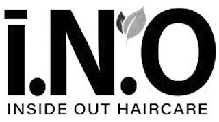 I.N.O INSIDE OUT HAIRCARE logo