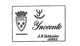 INOCENTE MACHARNUDO DISTINCION ESPECIAL A.R. VALDESPINO JEREZ logo