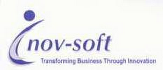 INOV-SOFT TRANSFORMING BUSINESS THROUGH INNOVATION logo