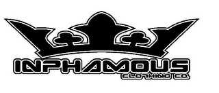 INPHAMOUS CLOTHING CO. logo