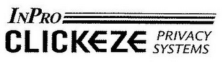 INPRO CLICKEZE PRIVACY SYSTEMS logo