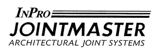 INPRO JOINTMASTER ARCHITECTURAL JOINT SYSTEMS logo