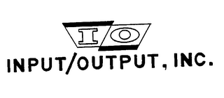 INPUT/OUTPUT, INC. IO logo