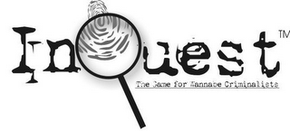 INQUEST THE GAME FOR WANNABE CRIMINALISTS logo