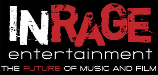 INRAGE ENTERTAINMENT THE FUTURE OF MUSIC AND FILM logo