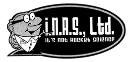 I.N.R.S., LTD. IT'S NOT ROCKET SCIENCE logo