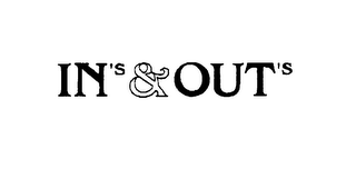 IN'S & OUT'S logo