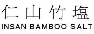 INSAN BAMBOO SALT logo