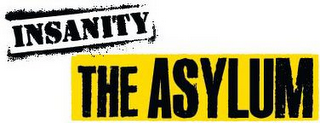 INSANITY THE ASYLUM logo