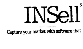 INSELL CAPTURE YOUR MARKET WITH SOFTWARE THAT SELLS. logo