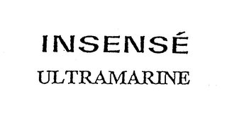 INSENSE ULTRAMARINE logo