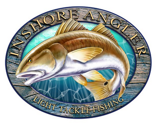 INSHORE ANGLER LIGHT TACKLE FISHING logo