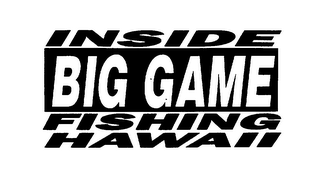 INSIDE BIG GAME FISHING HAWAII logo
