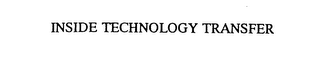 INSIDE TECHNOLOGY TRANSFER logo