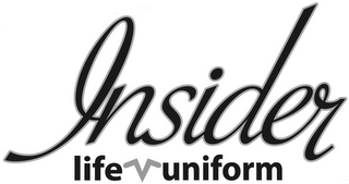 INSIDER LIFE UNIFORM logo