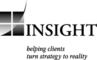 INSIGHT HELPING CLIENTS TURN STRATEGY TO REALITY logo