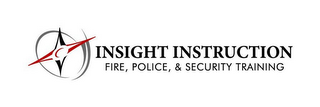 INSIGHT INSTRUCTION FIRE, POLICE, & SECURITY TRAINING logo