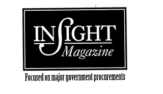INSIGHT MAGAZINE FOCUSED ON MAJOR GOVERNMENT PROCUREMENTS logo