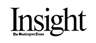 INSIGHT THE WASHINGTON TIMES logo