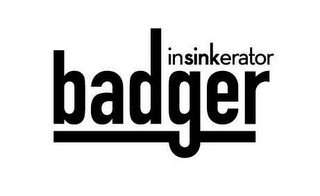 INSINKERATOR BADGER logo