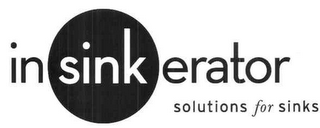 INSINKERATOR SOLUTIONS FOR SINKS logo