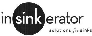 INSINKERATOR SOLUTIONS FOR SINKS logo
