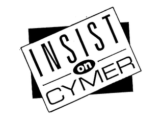 INSIST ON CYMER logo