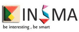 INSMA BE INTERESTING, BE SMART logo