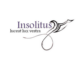 INSOLITUS LUCEAT LUX VESTRA logo