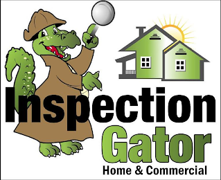INSPECTION GATOR HOME & COMMERCIAL logo