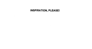 INSPIRATION, PLEASE! logo