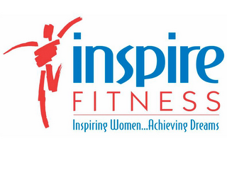 INSPIRE FITNESS INSPIRING WOMEN...ACHIEVING DREAMS logo