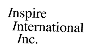 INSPIRE INTERNATIONAL INC.