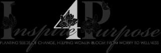 INSPIRE4PURPOSE PLANTING SEEDS OF CHANGE, HELPING WOMEN BLOOM FROM WORRY TO WELLNESS logo