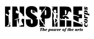 INSPIRECORPS THE POWER OF THE ARTS logo
