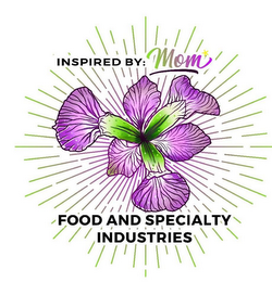 INSPIRED: BY MOM FOOD AND SPECIALTY INDUSTRIES logo